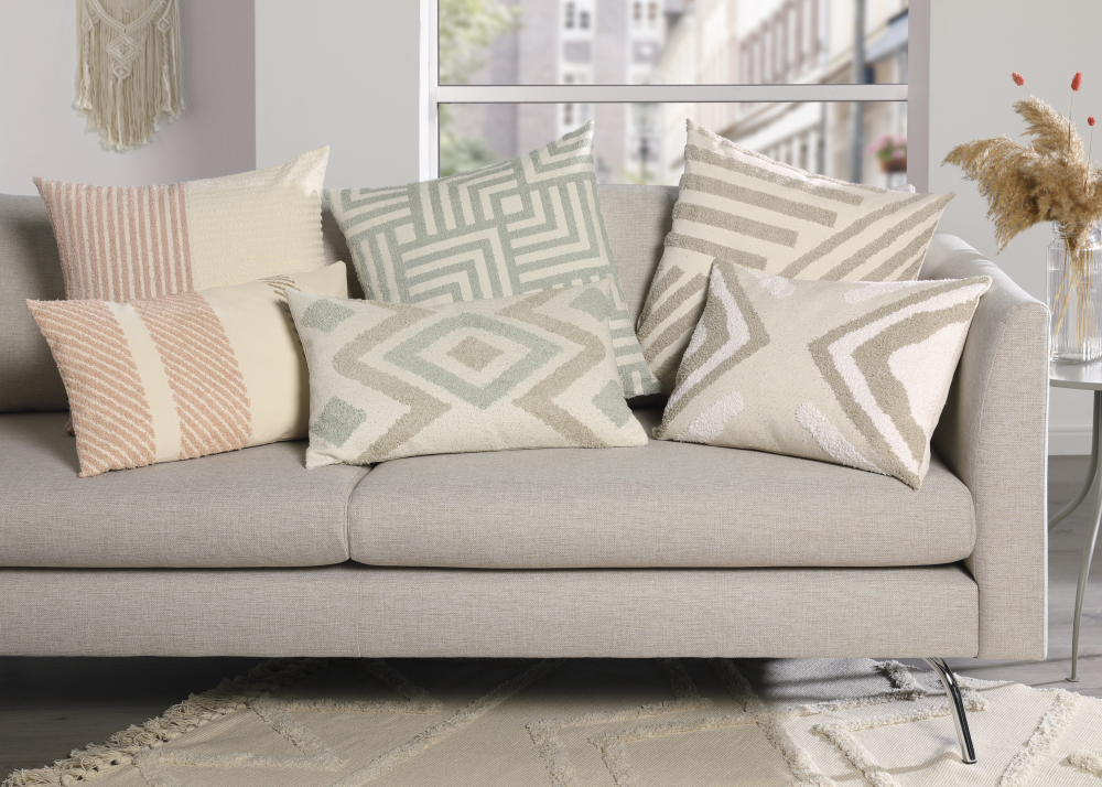 Gözze Kissenhülle Scandic Style 50 x 50 cm Taupe
